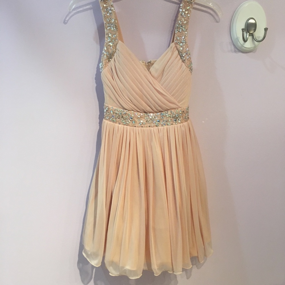 Blush Mini Dress